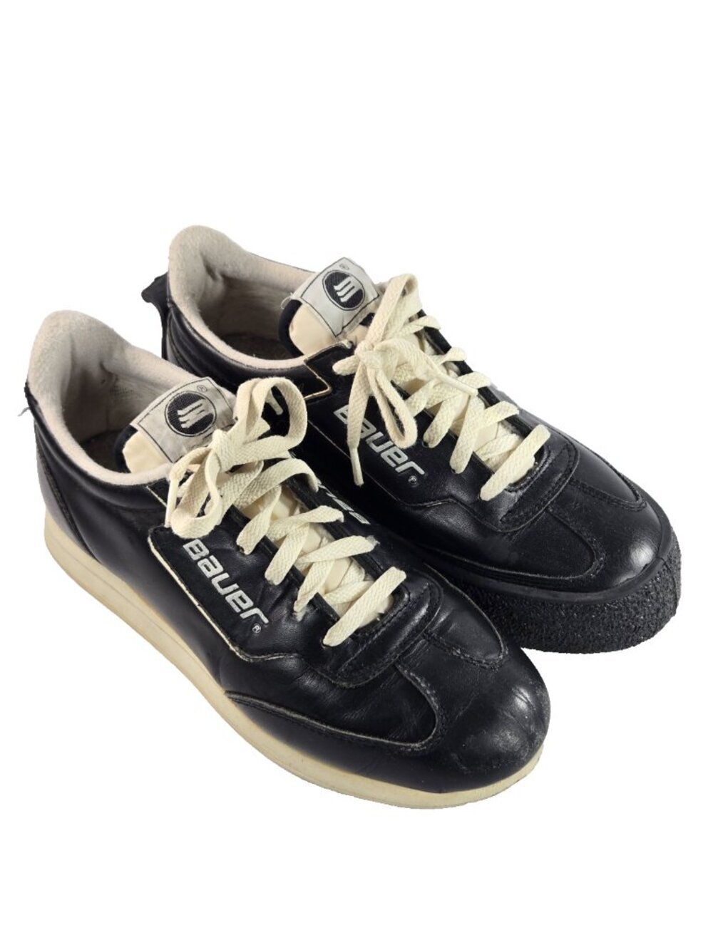 Bauer Vintage Curling Shoes Size 10 Left Foot Slider w Slide-On Gripper Sole